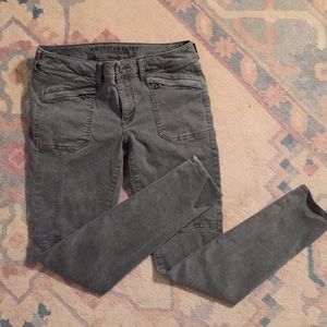 Green American Eagle Jegging